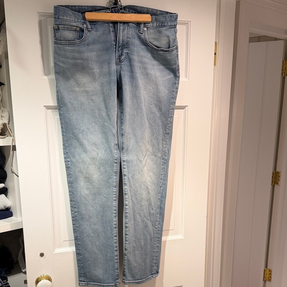 Classic Blue Denim Jeans - Uniqlo